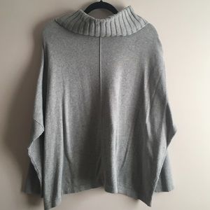 Cynthia Rowley Grey Sweater with Dolman Sleeves